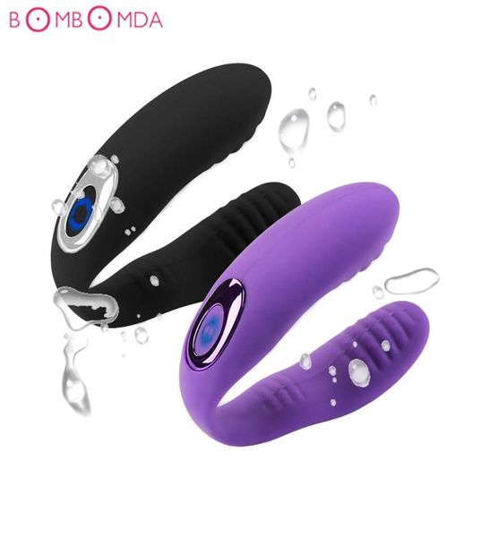 Sex U Type Vibrateur 10 Vitesses Vibrateur sextoys Pour Femmes GSpot Stimuler Vibrateurs Pour femmes Jouets Érotiques pour Couple Produit Sexuel C1967744