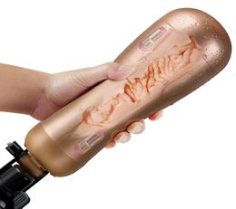 SEXE Oplaadbare Handen Mannelijke Masturbator Met Sterke Zuignap Kunstvagina Echte Kut Speeltjes voor Mannen Sex Products1840968