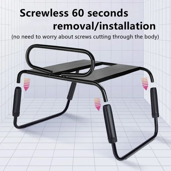 Rapports sexuels chaise auxiliaire chaise lov-chaise accoudoir accoudoir de salle de bain meubles sexuels imperméables couples amusant masturbation sex toys 240401