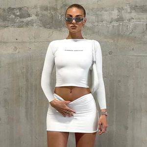 Robe moulante à bandes Sexy pour femmes, Mini robe courte avec lettres imprimées, Clubwear, livraison gratuite, taille S-XL