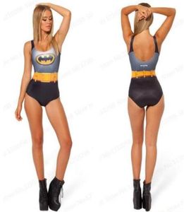 Sexy Batman Swimsuit One Pieces Sexy Swimwear S BodySuit Digital Printing Je suis le Batman Superman Wonder Woman Swimsuit31457087581