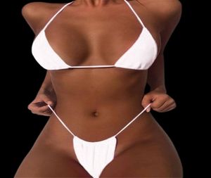Sexy Hermosas chicas brasileñas tang mini micro bikini seta de vendaje