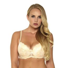 Sexy Black Lace Push Up Bra Brassiere Plus Size BRAS voor Dames C D DD DDD E F G 30 32 34 38 40 42 44 # 7609 210623