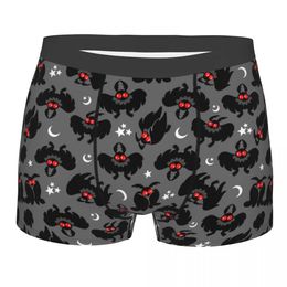 Sexy Boxer Shorts Briess Men Migne Cryptides Mothman Match sous-vêtements Sous-Pants pour Homme S-xxl