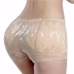 Almohadillas realzadoras de glúteos para mujer, bragas levantadoras de glúteos, ropa interior moldeadora de cuerpo, ropa interior de culo falso de talla grande M-4XL260q