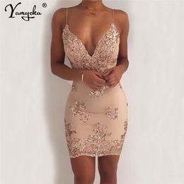 Sexy club outfits pailletten zomer dres mini black bodycon feestjurk vintage vrouw sukienki jurken vestidos kleding 220509