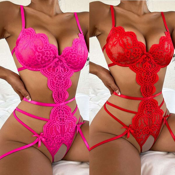 Costume sexy sous-vêtements chauds érotiques costumes sexy sexe de mariage soutien-gorge ouvert femmes teddies babydoll lingerie sexi vêtements robe vêtements de nuit