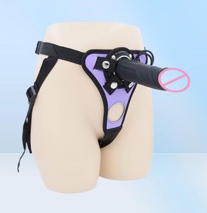 Sexy kostuums riem op realistisch dildo slipje voor mannen vrouw strapon harnas riem volwassen games seksspeeltjes voor lesbische vrouwen paren a6519217