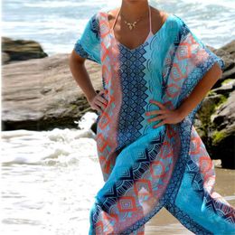 Sexy Vertuschung Strandkleid Kaftan Pareo Sarongs Tunika Badeanzug Badeanzug Robe De Plage Chiffon Bikini Bademode Cover Ups