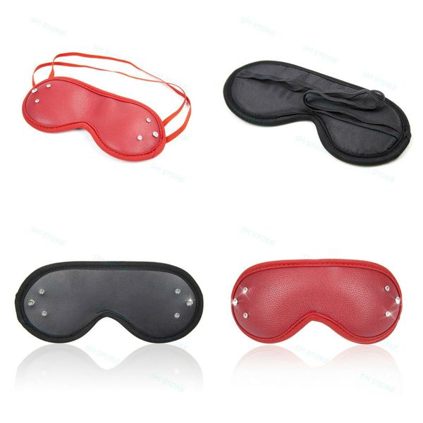 Bondage Sexy Eye Patch Masquerade Blindfold Kinky Pareja Diversión Juego Roleplay Cover Mask # R98