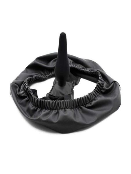 Culottes sexy pour femmes avec sangle en silicone sur plug anal, sous-vêtements en latex avec intrus de fesses, équipement BDSM, nouveau design Fetis5777446