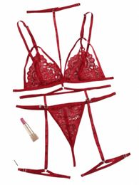 Sexy Fi Bloemen Kanten Bh Set Hot Erotische Kousenband Lingerie Set Porno Vrouwen Ondergoed Voor Sex Hollow Out Vrouwelijke lingerie D5Uf #