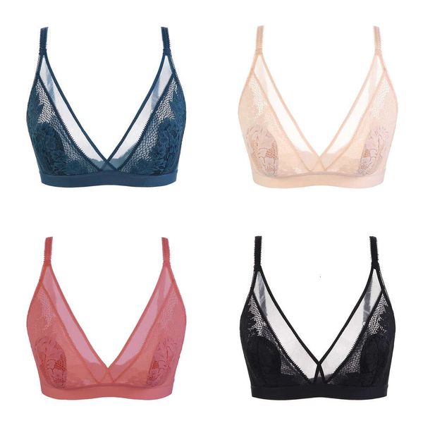 Sexy folomi triangle tasse de soutien-gorge BRA BRABLE BRALETTE SUMME ULTRA MINE PLUNG STAPS FEMMES SOUS-WEAR