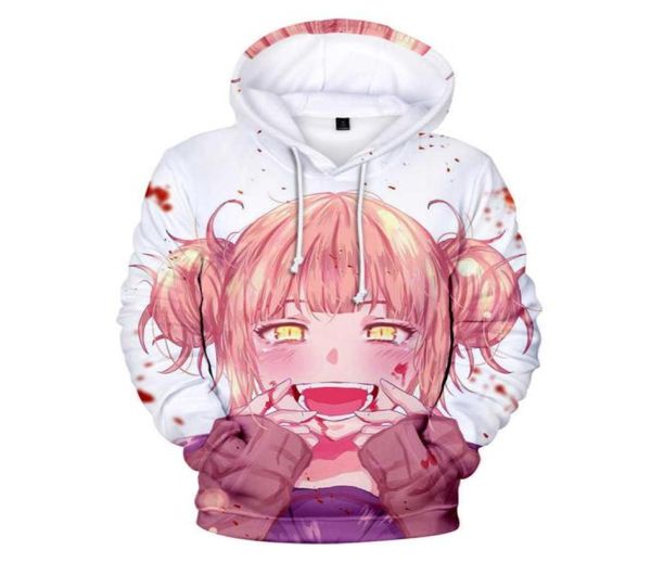 Sweat à capuche fille sexy Himiko Toga impression 3d sweat-shirt streetwear hommes femmes mode sweat à capuche enfants garçons filles anime costumes G105023186