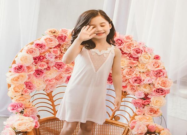 Pijamas sexys para niñas, vestido para dormir, camisón de una pieza para niños, camisón para dormir, vestido de noche para niños, talla 13 11 10 9 8 7 5 4 años Y209799624