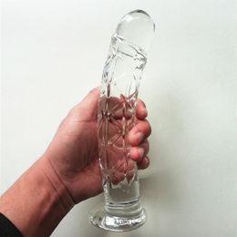 sexy glazen dildo vrouwelijk/mannelijk seks speelgoed vrouwelijke penis masturbator anale dildo sexy speelgoed dildo vrouwelijke glazen kont plug 240226