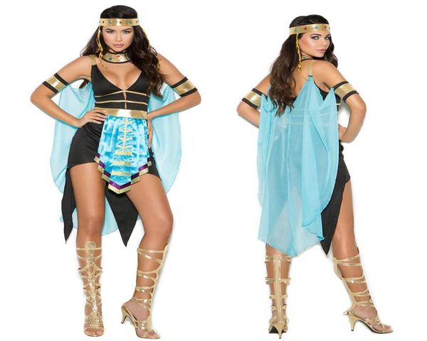Disfraz sexy de diosa griega egipcia romana para mujer, disfraz de Halloween 10119183590