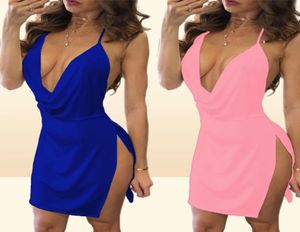 Sexy holle lingerie bodysuit vrouwen beha set kanten verleiding diep v erotisch ondergoed halter open2659549