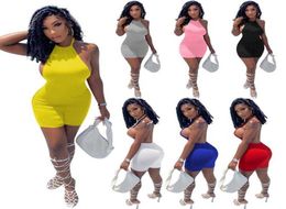 Combinaisons sexy pour des créateurs de femmes Rompères Bodys Bodys Bodys Color Color One-Opice Clothing4416693