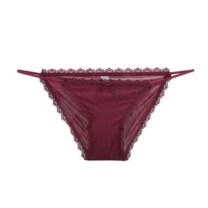 Kanten slipje ondergoed bowknot lint lage taille briefs vrouwen sexy lingerie mode dames kleding wil en zandig