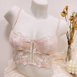 Sexy lingerie dames ultradunne grote borsten zachte stalen ring verzamelen bh-vrouwen duwen bureaus groot groot bh's ondergoed