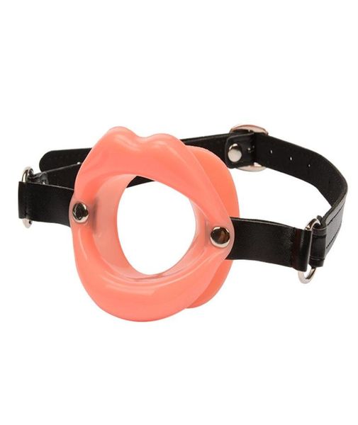 Forme de lèvre sexy Silicone Sexe Open Bouche Gag Gag Fétiche Bondage RESTRAINTES ÉOTIVES TOYS TOYS SEXELLES TOYS SEX