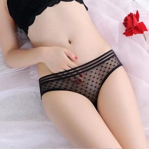 Sexy low rijen zie door briefs dames slipje ondergoed kanten gaas naadloze lingeries panty vrouw mode kleding string