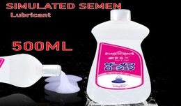 Lubricante sexy japonés, lubricante Artificial de Semen a base de agua para parejas, lubricación de aceite Anal y Vagina, productos íntimos Gay Toys1198358