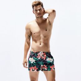 Sexy men Beachwear Shorts man Sexy Quick drying Swimsuit creative design Beachwear Shorts Maillot De Bain bathing suit Hot