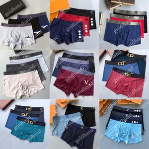 Sexy Mens Underwear Designer Lettre sous-pants imprimés Coton Briefs masculins confortables