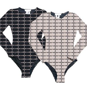 Sexy Mesh Maillots De Bain Pour Femmes Designer Lettre Imprimer Biquinis Perspective Manches Longues Une Pièce Maillot De Bain Avec Pad Maillots De Surf