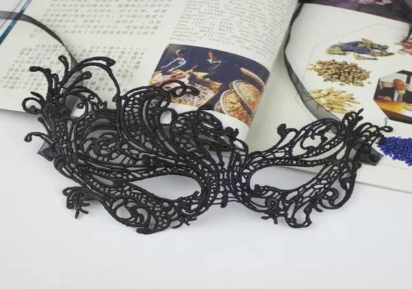 Sexy Mysterious Women039s Black Lace Eye Mask for Masquerade Party Prom Ball Halloween Fancy Dressy No estereotipos9874074