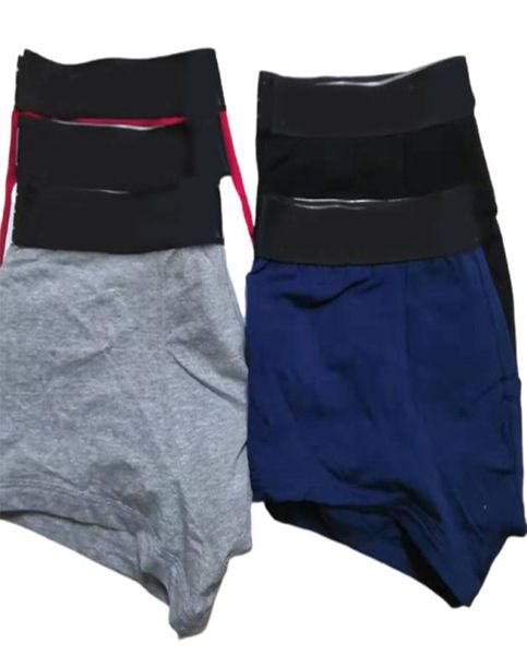 Sexy Nouvelle Arrivée Hommes Sous-Vêtements Boxer Short Coton Noir Taille Hommes Vintage Sexy Cueca Boxer Respirant Adulte Homme Gay Boxer5678650