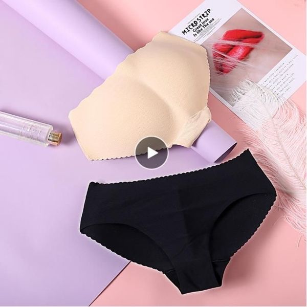 Culotte rembourrée sexy la culotte de fond sans couture push up up lingerie women's inwear fest halm briefs hanchemphancer shaper 201p