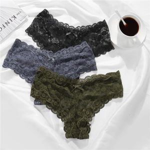Sexy Panties Transparent Floral Underwear Women Briefs Hollow Out Lace Underpants Lingerie Female Webbing Intimates M L