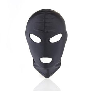 Sexy pu lederen latex kap zwart masker 4 tyles ademen kopstuk fetisj bdsm volwassen voor feest5633494