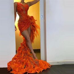 Sexy SeeThrough Vestidos Orange Robes De Bal Tight Sheer Sexy Retour Robes Celebrity Robe De Soirée Sirène Party Gowns310k
