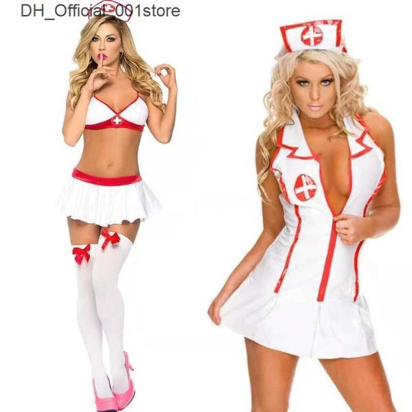 Sexy set infirmier jeu de rôle uniforme féminin de lingerie sexy