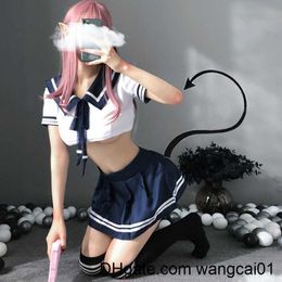 Ensemble Sexy Costume érotique Sexy étudiant uniforme Lingerie érotique Tptation Cosplay Costume Lingerie Kawaii femmes Lingerie écolière uniforme 4113