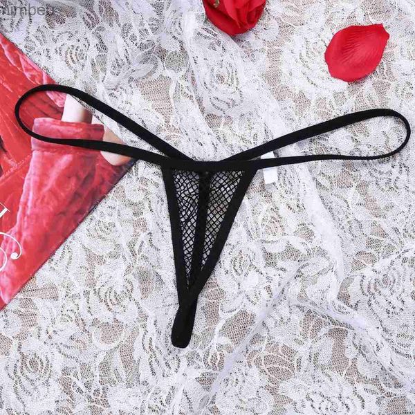 Set sexy tiaobug sexy lencería de lencería femenina transparente de cintura elástica