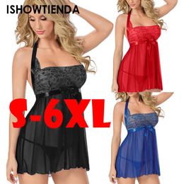 Ensemble sexy Femmes sexy grande taille porte-jarretelles Babydoll Chimie Blind Fold lingerie Lenceria Sensual Mujer Gorditas ensemble pornographique 231215