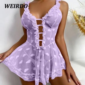 Sexy Skirt Women's Underwear Sexy Lingerie Erotic Transparent Set Home Nightwear Hollow Plus Size S-5XL Sexy Suit Drop 230818