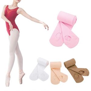 SEXY SOCKS Mujeres chicas sólidas transiciones de transición Ballet medias ultra suaves y opacantes medias de baile convertible medias pantyhose stocki 240416