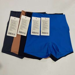 Pantalones cortos deportivos atléticos de LLwomen de Color sólido sexy con pantalones cortos de Yoga ajustados de compresión entrenamiento integral Jog ultracorto