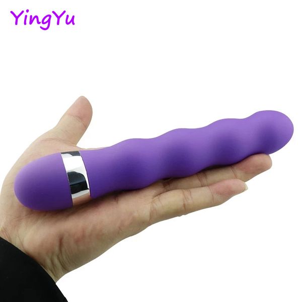 Juguete sexy Multi-velocidad Punto G Vagina Vibrador Clítoris Butt Plug Anal Erótico Consolador femenino Productos Productos Juguetes para mujer Adultos