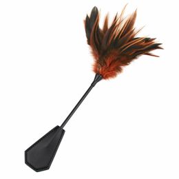 Jouets sexy plume fouet Flirt jouets y politique Knout nouveauté jouet pour Couple jeu amusant BDSM jeux pour adultes produits Tickl