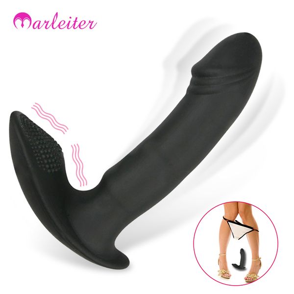 Juguetes sexy para hombres/mujeres Anal Butt Plug vibrador potentes motores punto G estimulación del clítoris para hombre