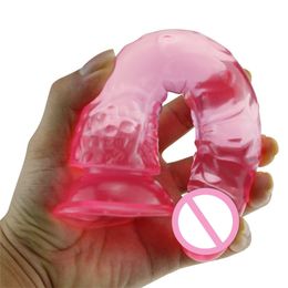 sexy speelgoed voor vrouw koppels erotische prostaat grote strapon dildo anaal plug zuignap realistische penis volwassenen games mannelijk orgel