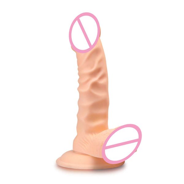 Sexy juguetes realistas grandes consolador silicona pene flexible masturbación masturbación taza de succión enorme consolador porno adultos sexy productos sexys