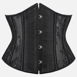 Sexy Underbust Corset Top Women Women Trainer Gothic Bustier Shapewear Mujer ropa Faja lencería Blusas Binder Body Shaper 240515